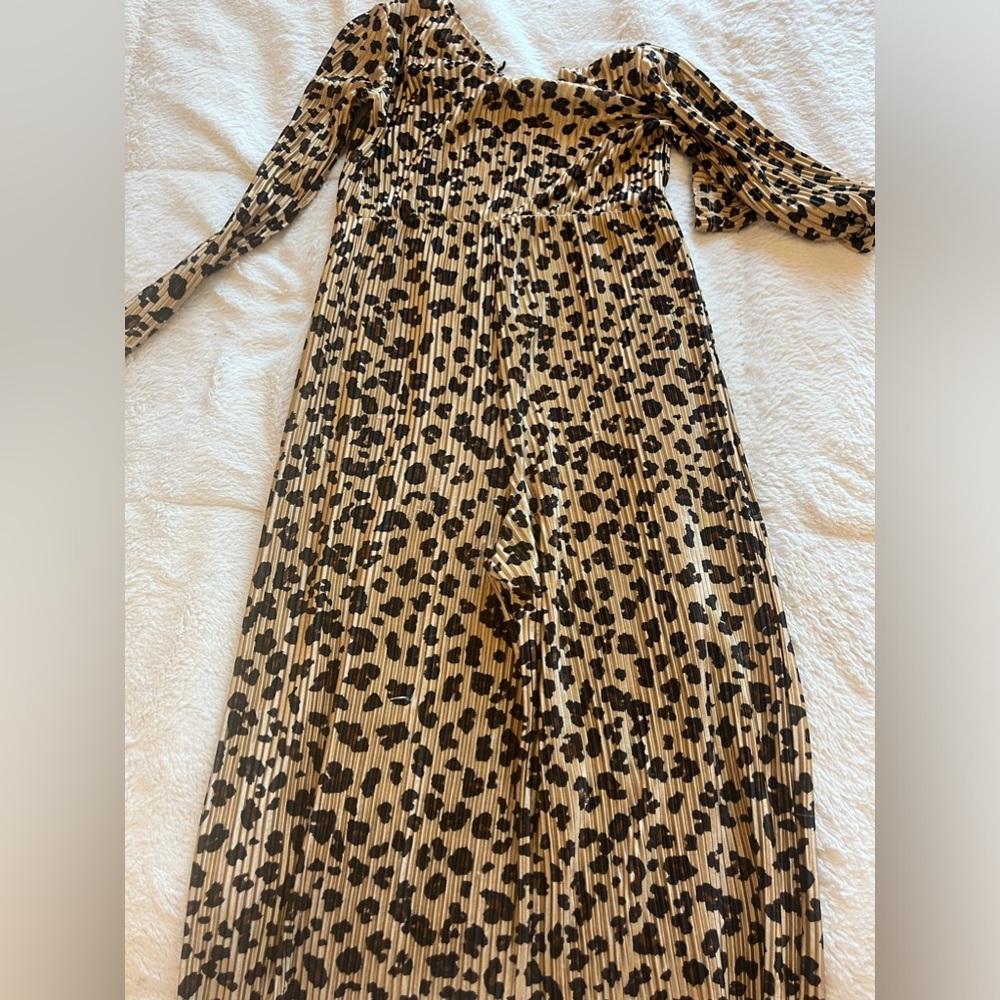 Girls leopard print romper🐆!